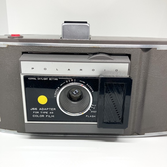 Vintage 1960s Folding Polaroid Land Camera w/ Original Leather Case,Accesories - Picture 15 of 16